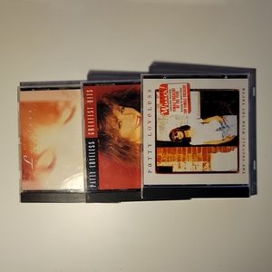 3 Patty Loveless CDs - used